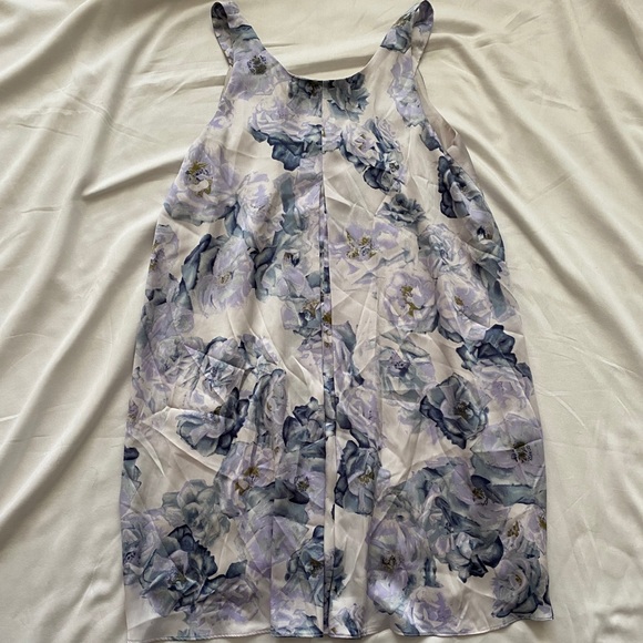 BCBGeneration Dress - Purple Floral Pattern - Picture 1 of 7